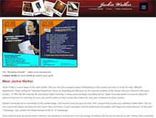 Tablet Screenshot of jackiewalker.com